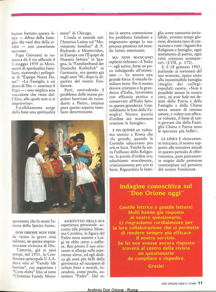 Don Orione oggi, 1994, 02, pagina 11