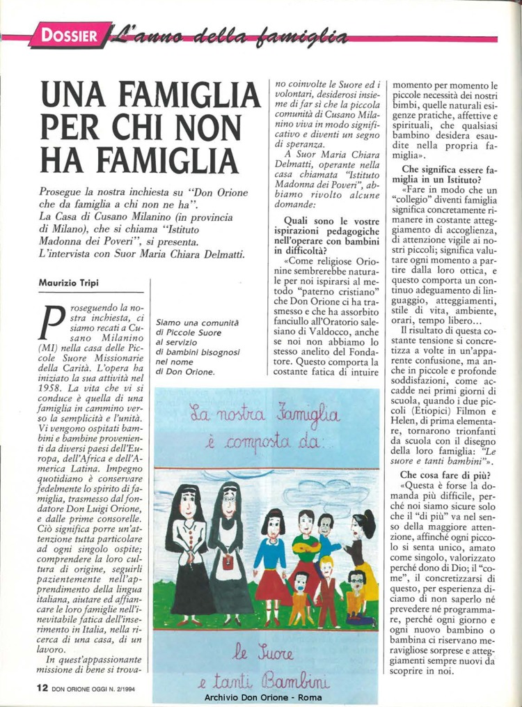 Don Orione oggi, 1994, 02, pagina 12