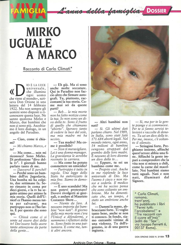 Don Orione oggi, 1994, 02, pagina 13