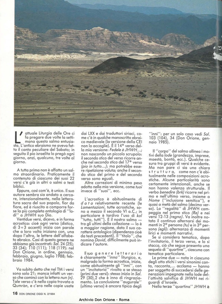 Don Orione oggi, 1994, 02, pagina 16