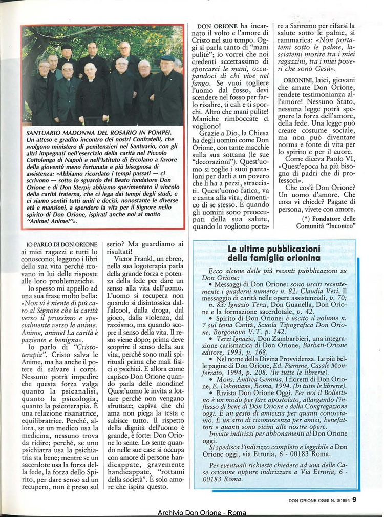 Don Orione oggi, 1994, 03, pagina 9