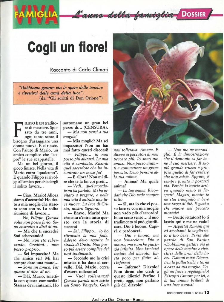 Don Orione oggi, 1994, 03, pagina 13