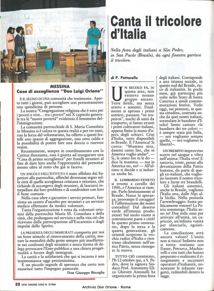 Don Orione oggi, 1994, 03, pagina 22