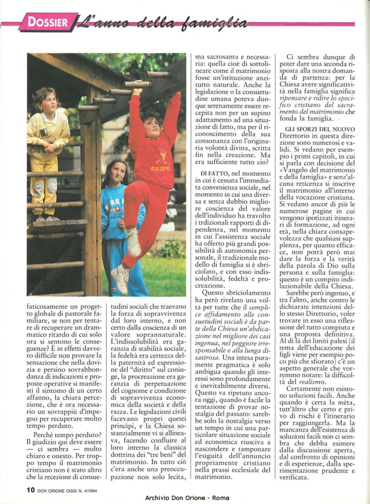 Don Orione oggi, 1994, 04, pagina 10