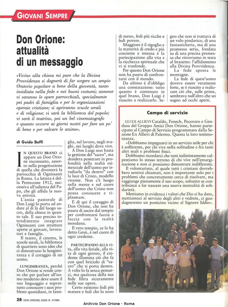 Don Orione oggi, 1994, 04, pagina 28