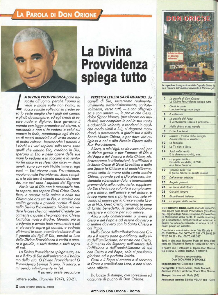 Don Orione oggi, 1994, 05, pagina 2