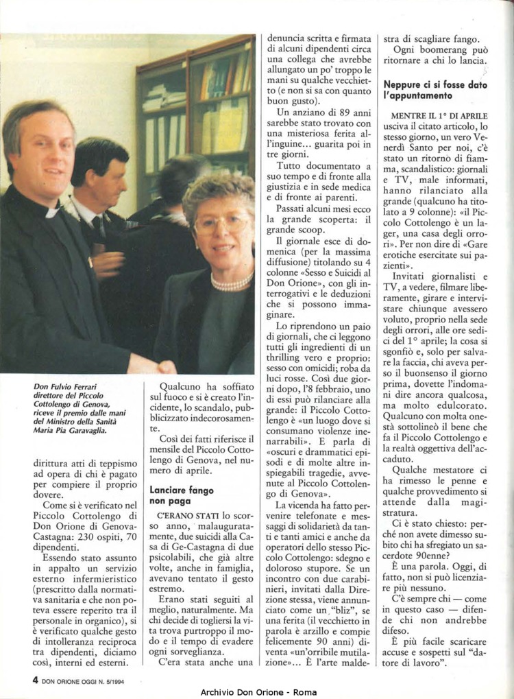 Don Orione oggi, 1994, 05, pagina 4