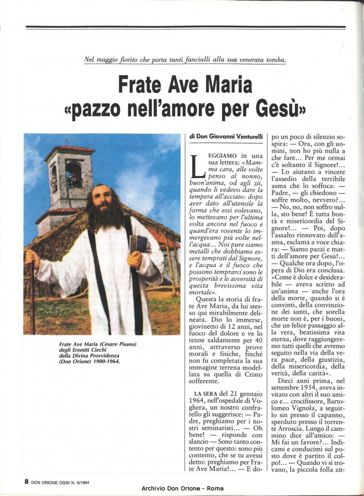 Don Orione oggi, 1994, 05, pagina 8