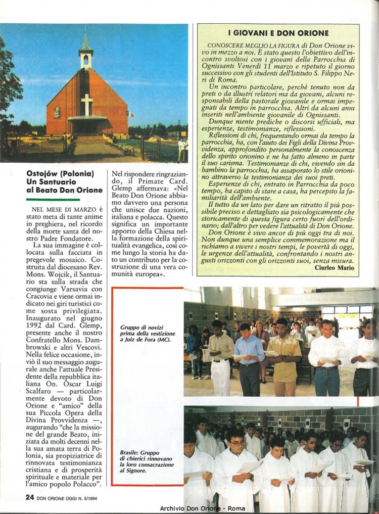 Don Orione oggi, 1994, 05, pagina 24