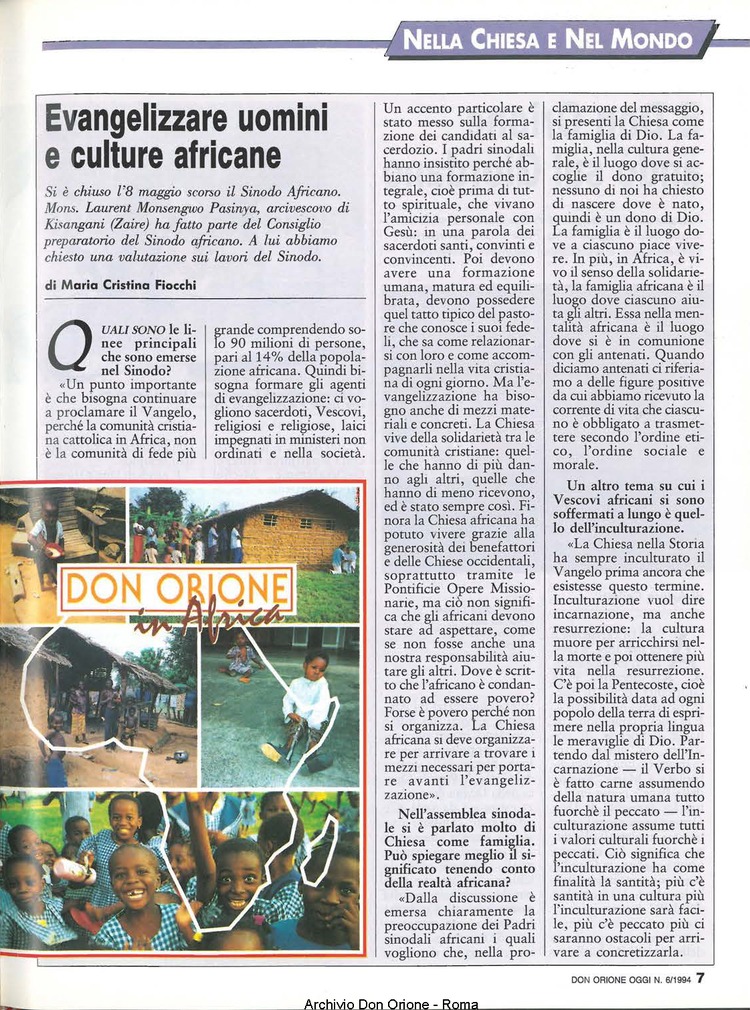 Don Orione oggi, 1994, 06, pagina 7