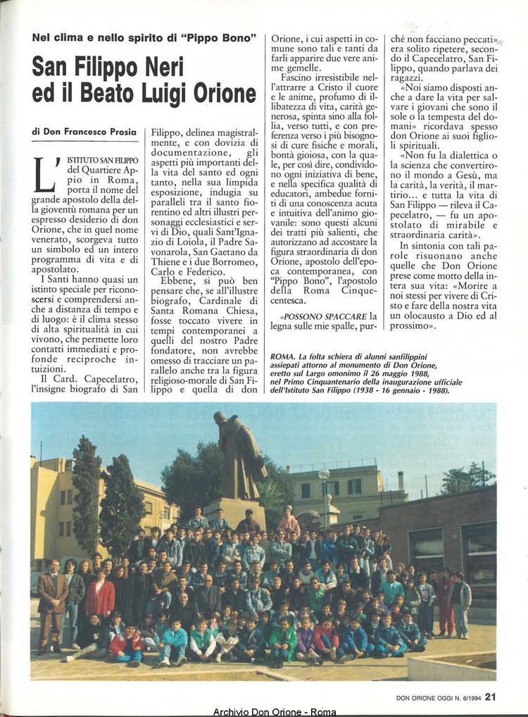 Don Orione oggi, 1994, 06, pagina 21