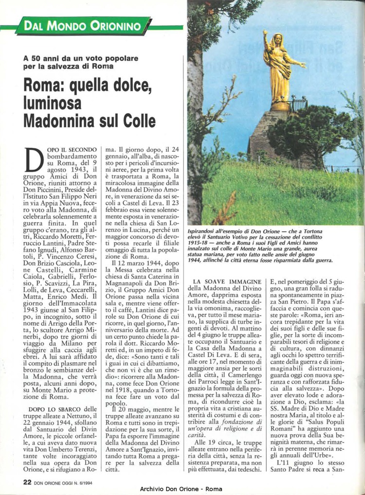 Don Orione oggi, 1994, 06, pagina 22
