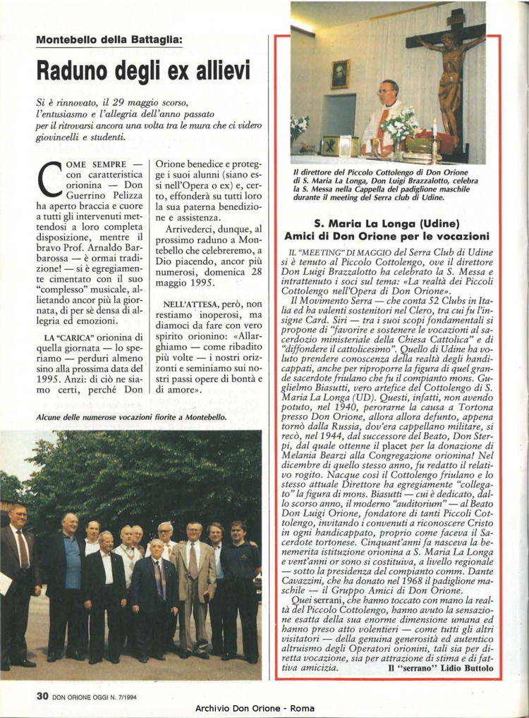 Don Orione oggi, 1994, 07, pagina 30