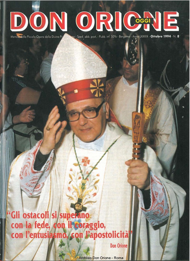 Don Orione oggi, 1994, 08, pagina 1