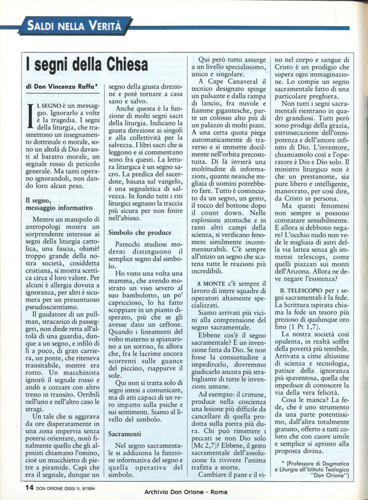 Don Orione oggi, 1994, 08, pagina 14