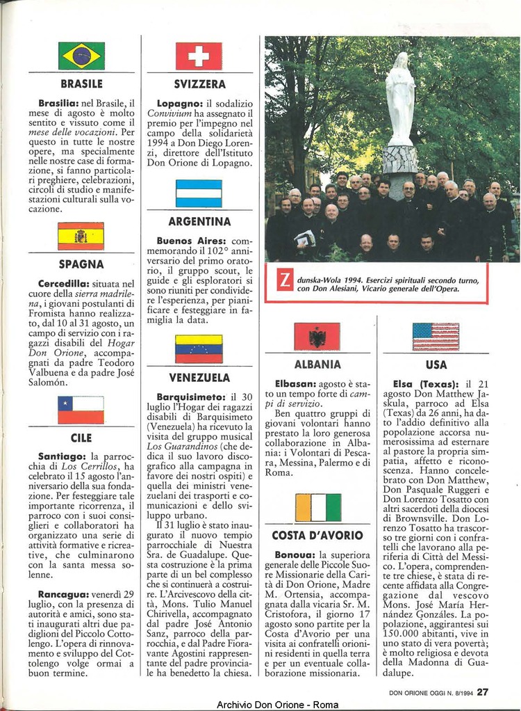 Don Orione oggi, 1994, 08, pagina 27