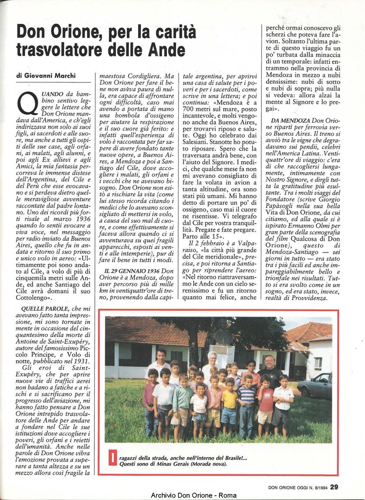 Don Orione oggi, 1994, 08, pagina 29