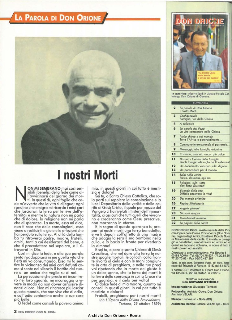 Don Orione oggi, 1994, 09, pagina 2