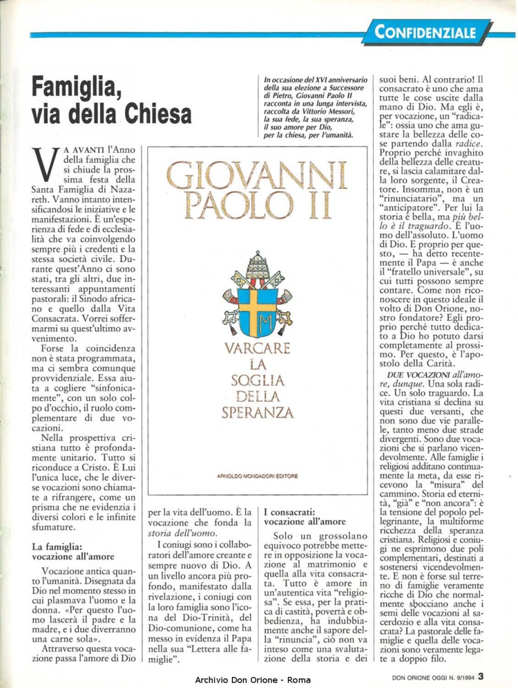 Don Orione oggi, 1994, 09, pagina 3