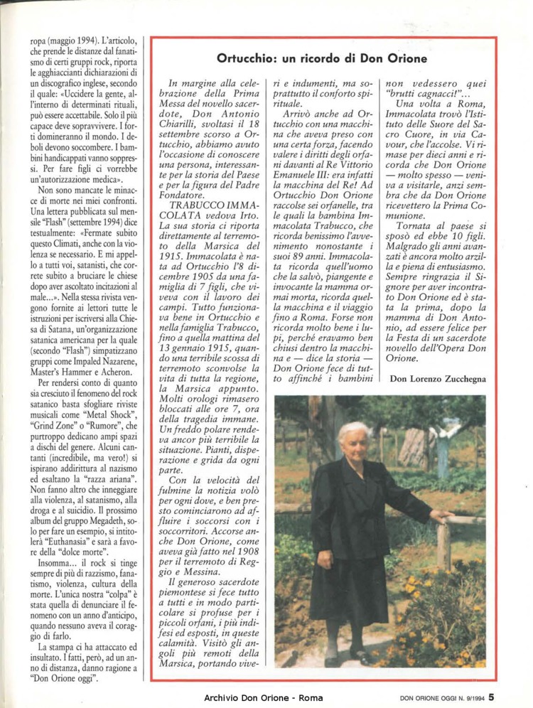 Don Orione oggi, 1994, 09, pagina 5