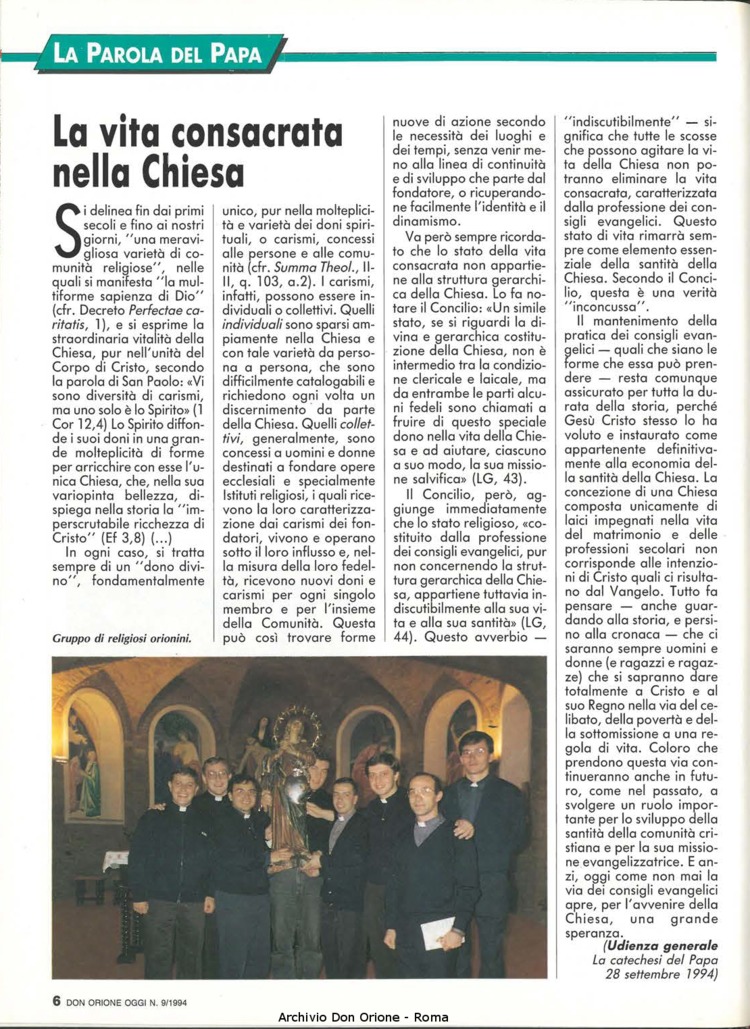 Don Orione oggi, 1994, 09, pagina 6