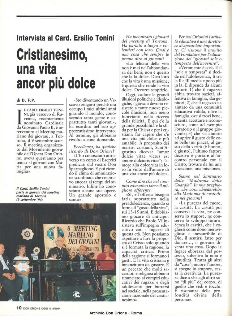 Don Orione oggi, 1994, 09, pagina 10