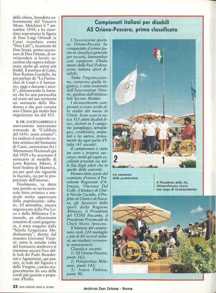 Don Orione oggi, 1994, 09, pagina 22