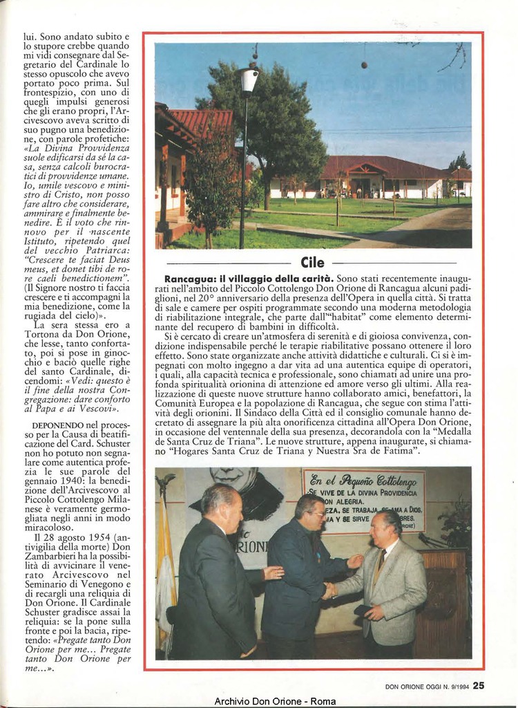 Don Orione oggi, 1994, 09, pagina 25