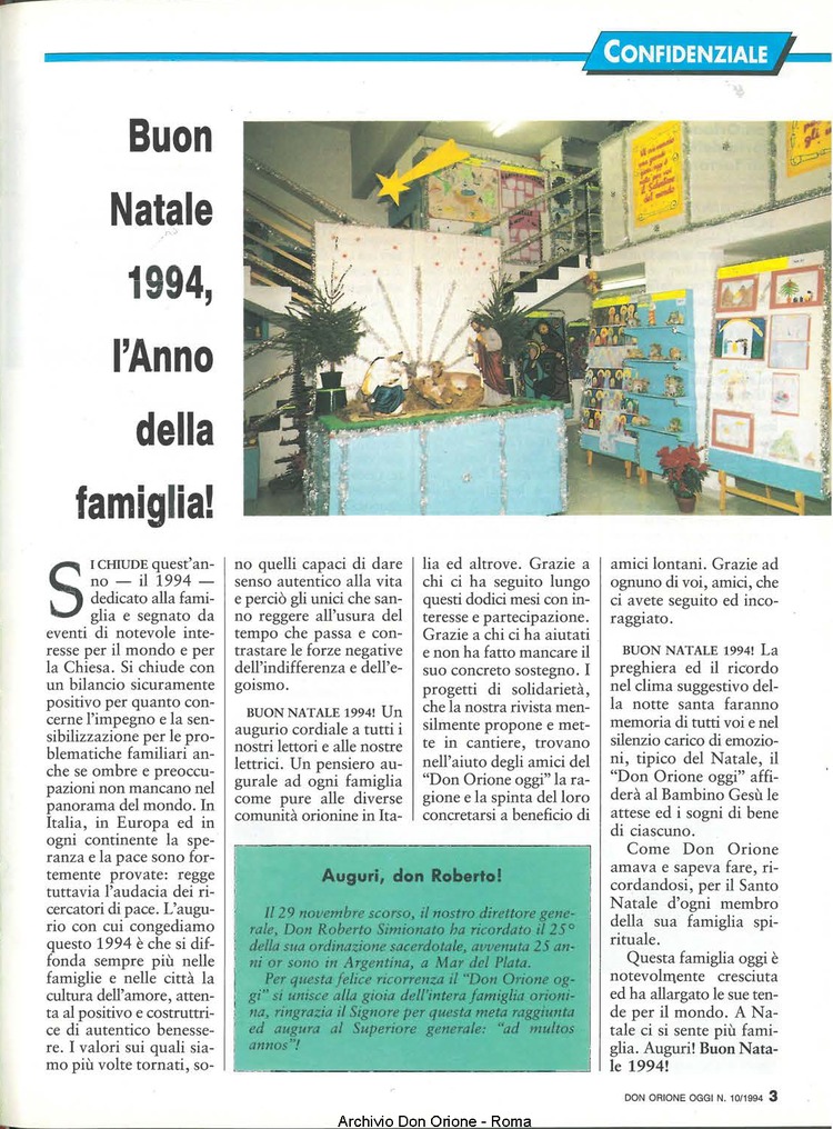 Don Orione oggi, 1994, 10, pagina 3