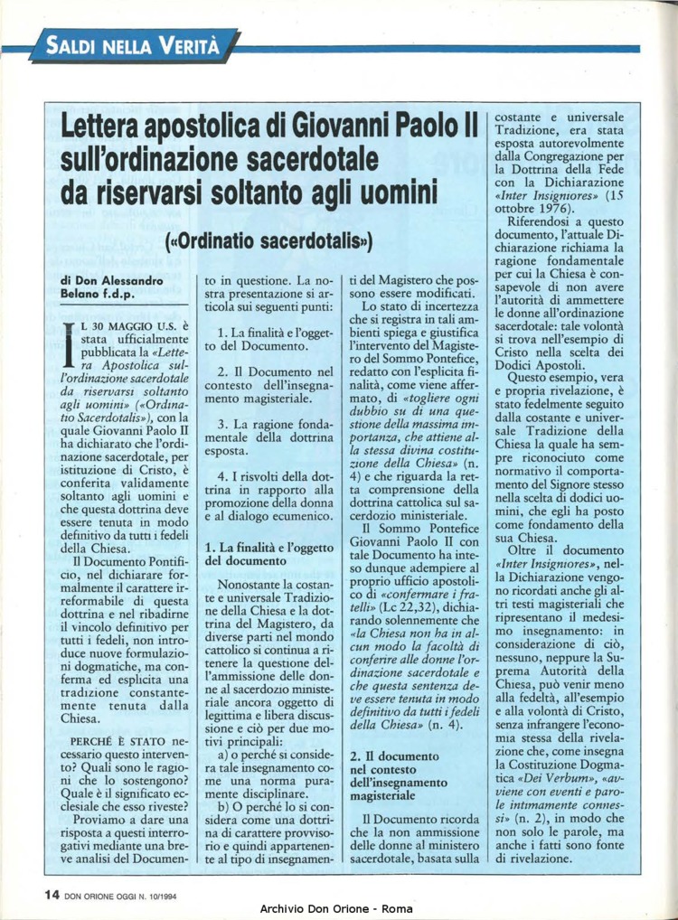 Don Orione oggi, 1994, 10, pagina 14