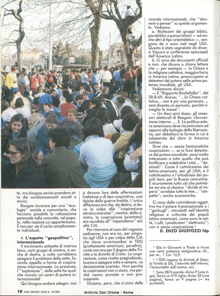 Don Orione oggi, 1994, 10, pagina 18
