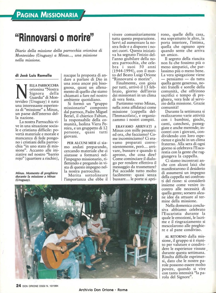 Don Orione oggi, 1994, 10, pagina 24