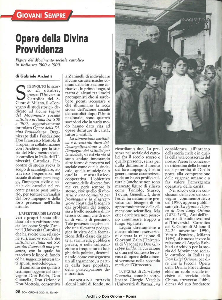 Don Orione oggi, 1994, 10, pagina 28