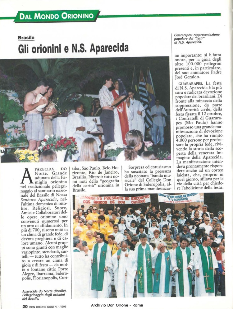 Don Orione oggi, 1995, 01, pagina 20