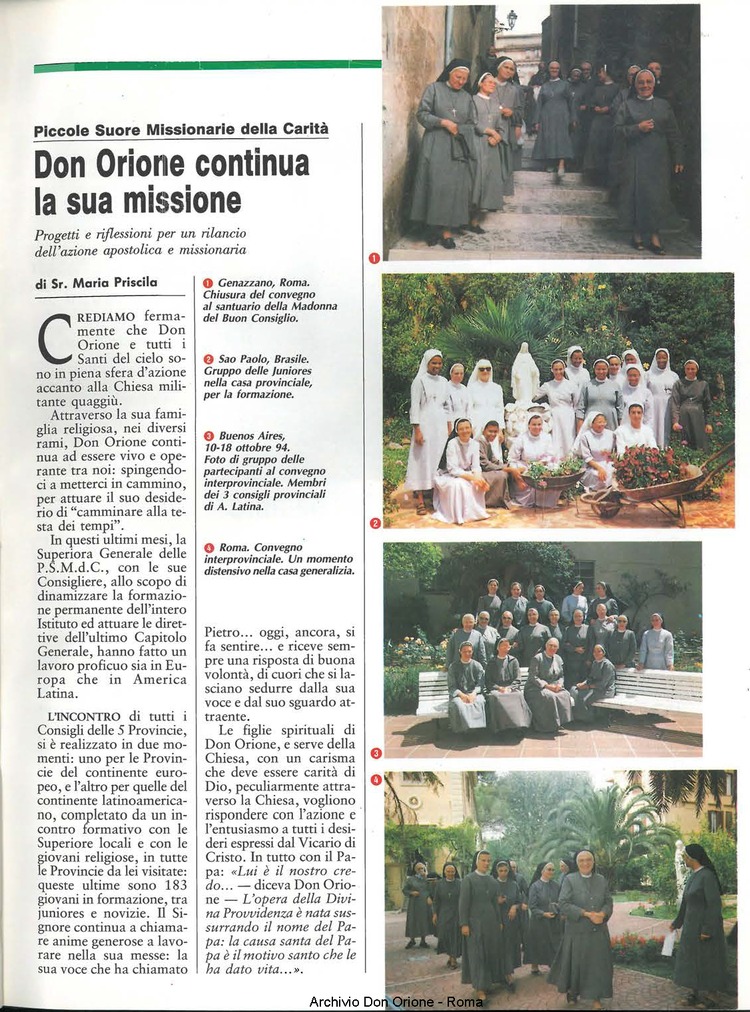 Don Orione oggi, 1995, 01, pagina 21