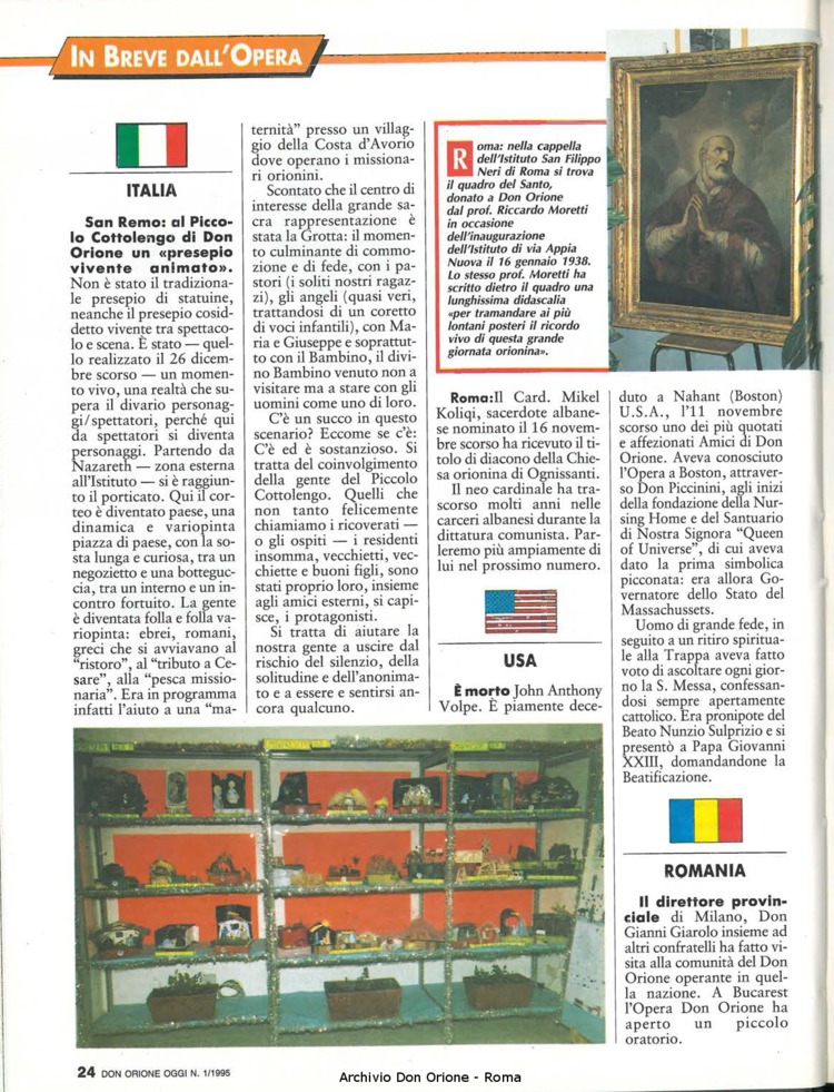 Don Orione oggi, 1995, 01, pagina 24