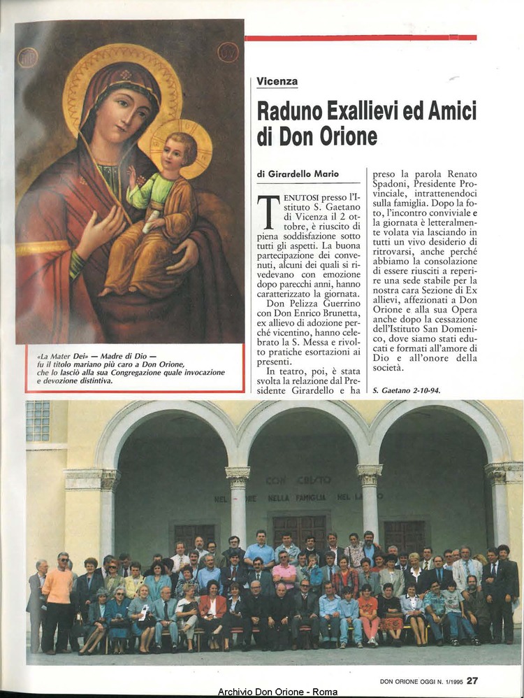Don Orione oggi, 1995, 01, pagina 27