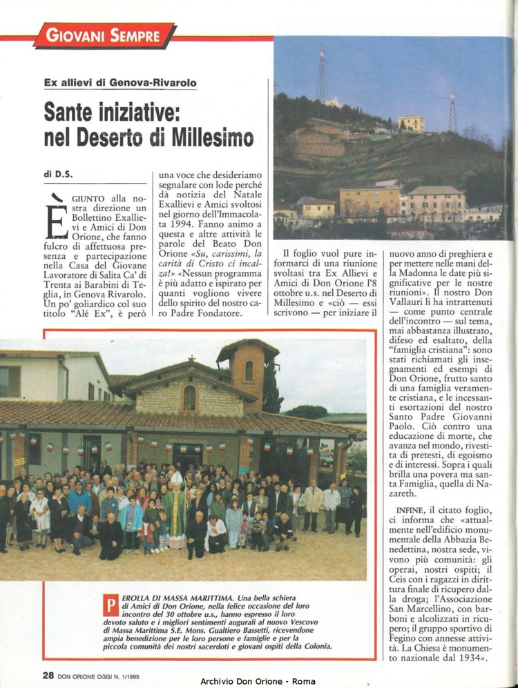 Don Orione oggi, 1995, 01, pagina 28