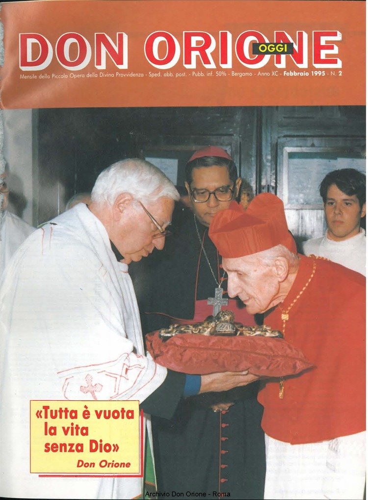 Don Orione oggi, 1995, 02, pagina 1