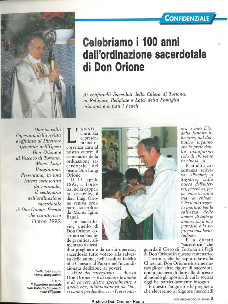 Don Orione oggi, 1995, 02, pagina 3