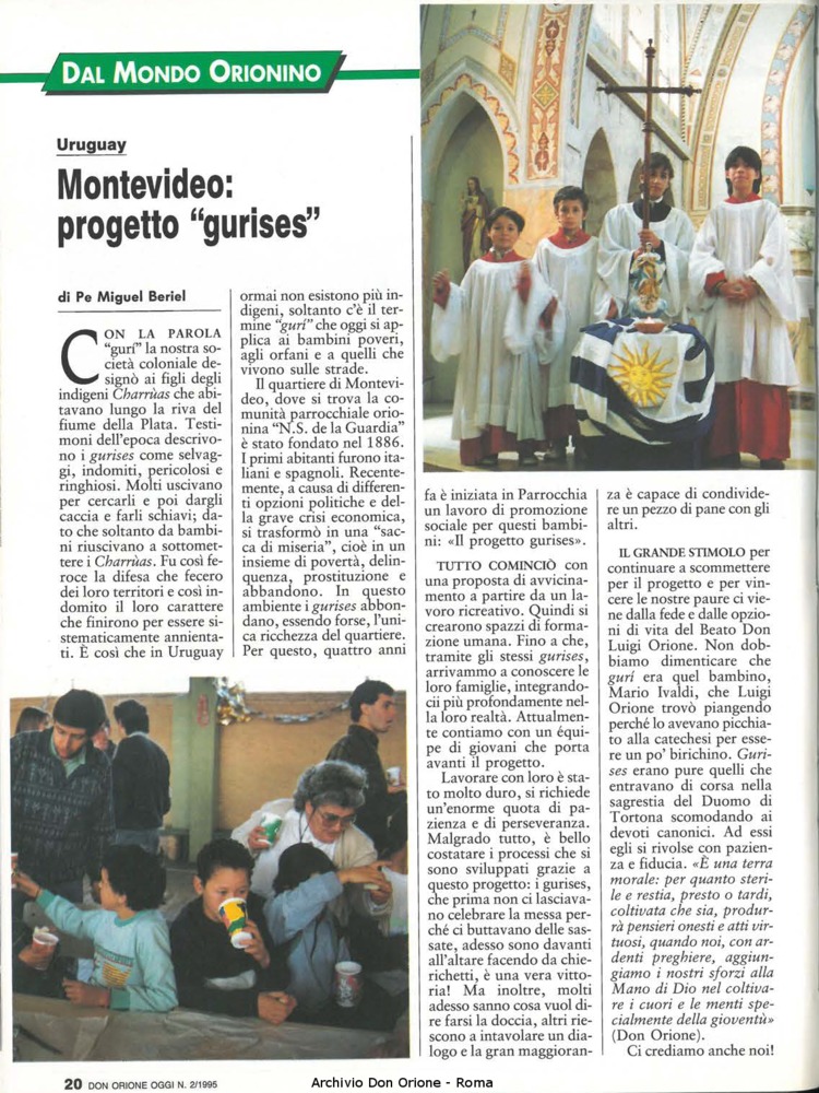 Don Orione oggi, 1995, 02, pagina 20
