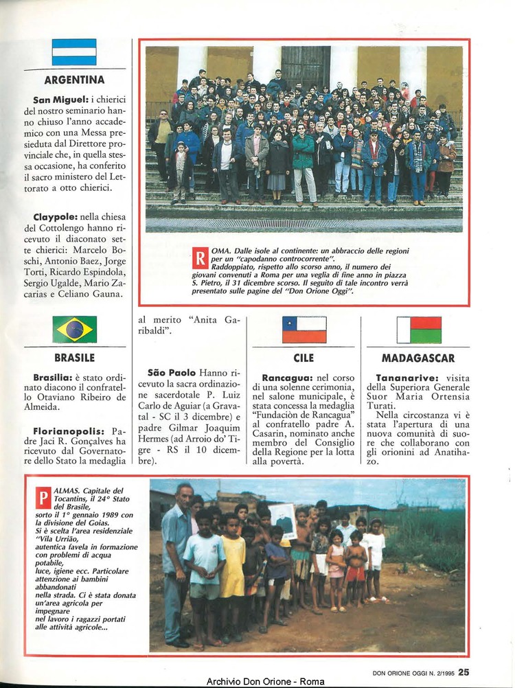 Don Orione oggi, 1995, 02, pagina 25
