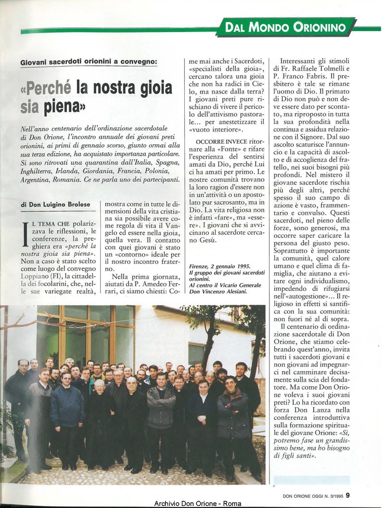 Don Orione oggi, 1995, 03, pagina 9