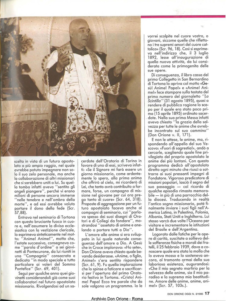 Don Orione oggi, 1995, 03, pagina 21