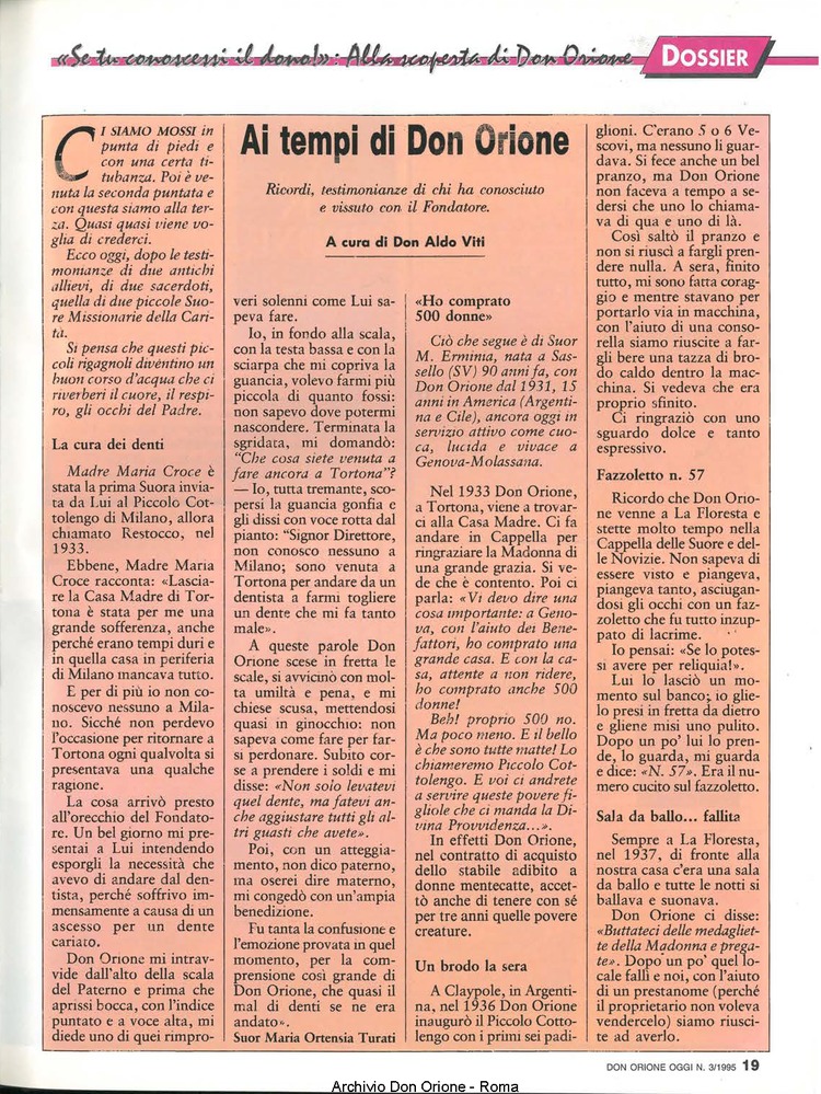 Don Orione oggi, 1995, 03, pagina 23