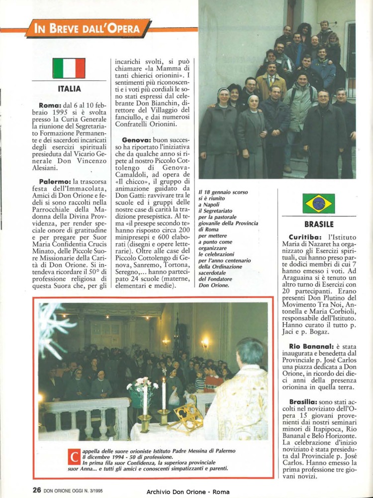 Don Orione oggi, 1995, 03, pagina 30