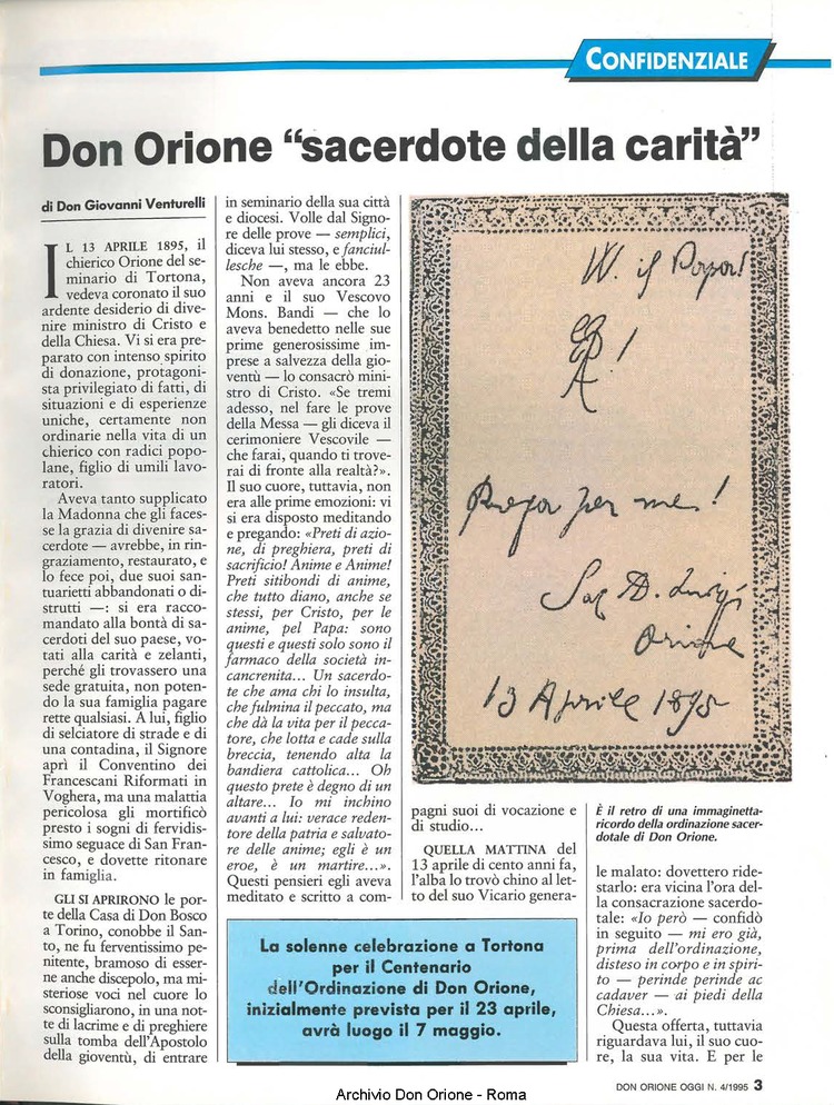 Don Orione oggi, 1995, 04, pagina 3