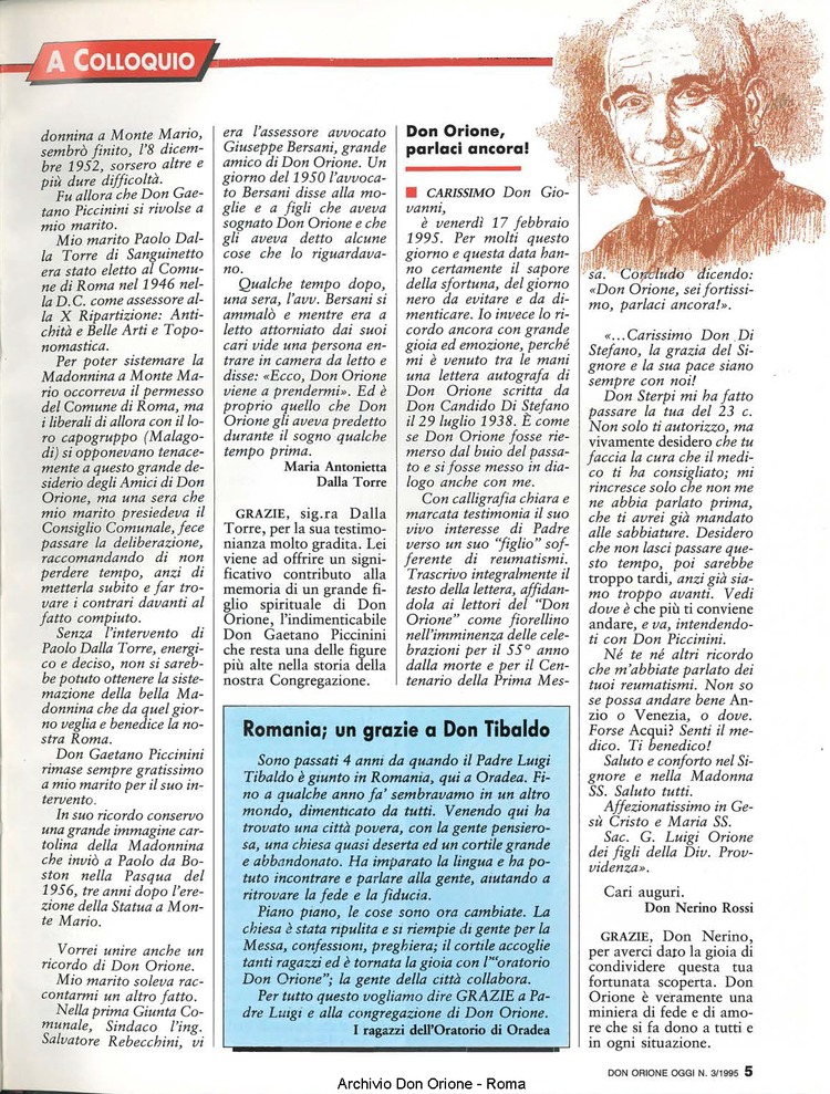 Don Orione oggi, 1995, 04, pagina 5