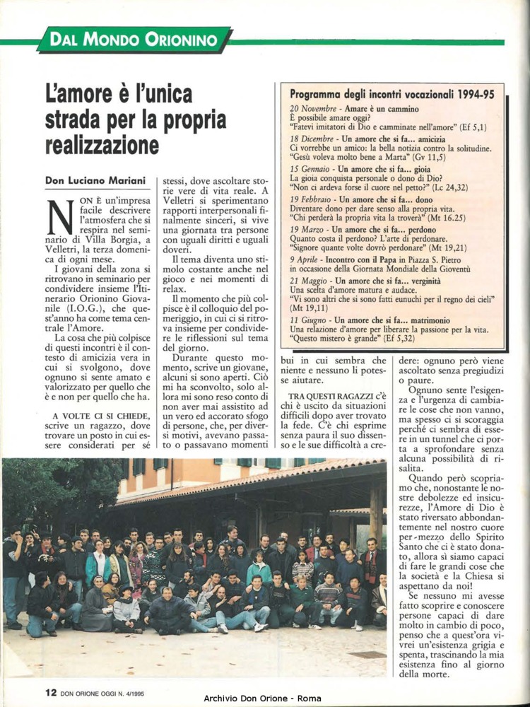 Don Orione oggi, 1995, 04, pagina 12