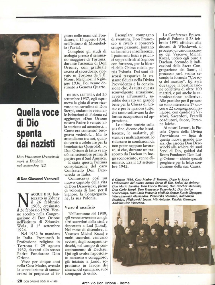 Don Orione oggi, 1995, 04, pagina 24